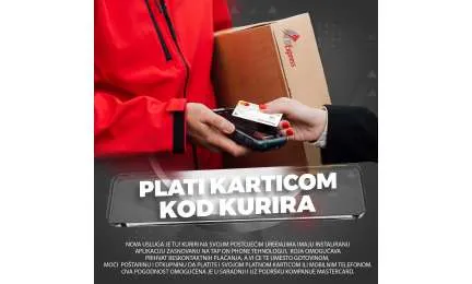 NOVA USLUGA- Plaćanje platnom karticom kod kurira