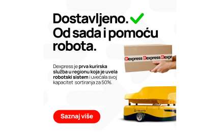 Prvi u regionu: Roboti u sortiranju pošiljaka!