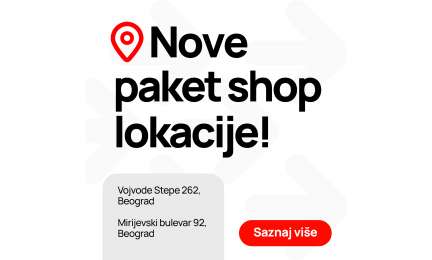 Otvorili smo dva nova Paket Shop-a u Beogradu