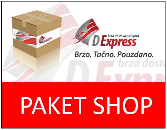 Izmena radnog vremena Paket šopova